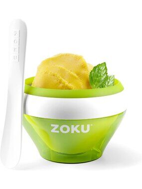 Compact Ice Cream Maker Bowl - Soft Serve, Frozen Yogurt & Ice Cream, BPA-Free